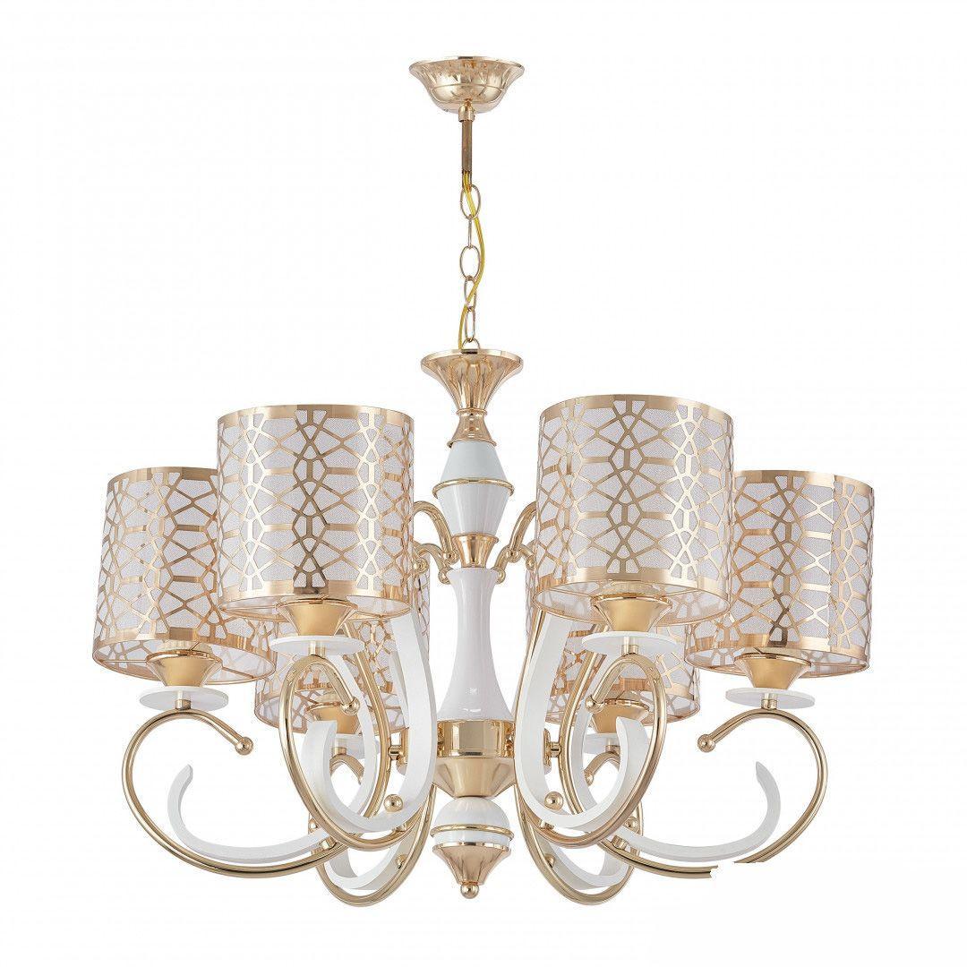 Подвесная люстра Arte Milano Florentia-1237 301237/6 Wh/Gd