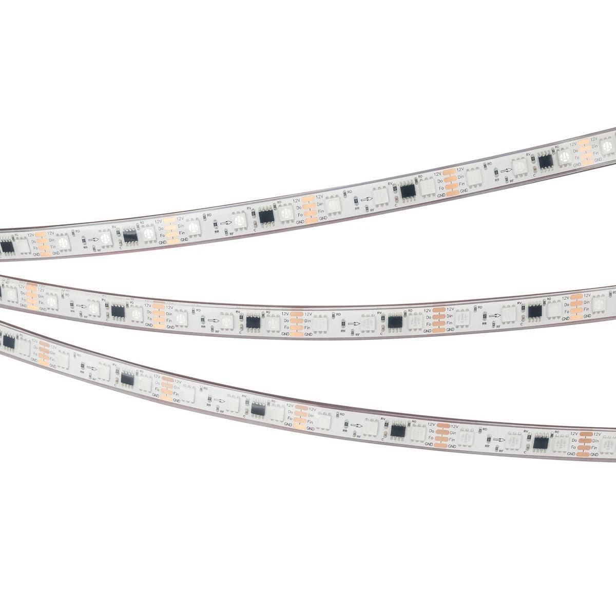 Светодиодная лента Arlight 12W/m 60LED/m 5060SMD разноцветный 5М SPI-PFS-B60-12mm 12V 039177