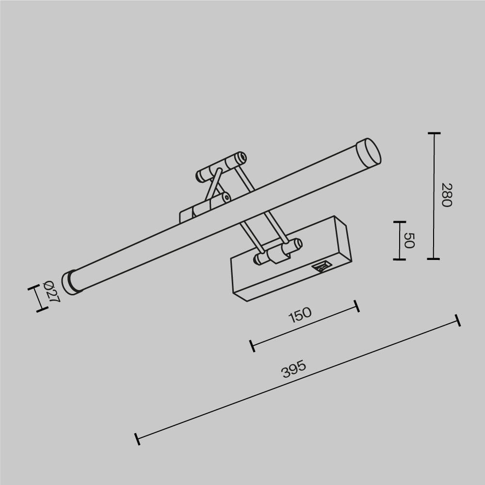 Подсветка Maytoni MIR268WL-L3W3K