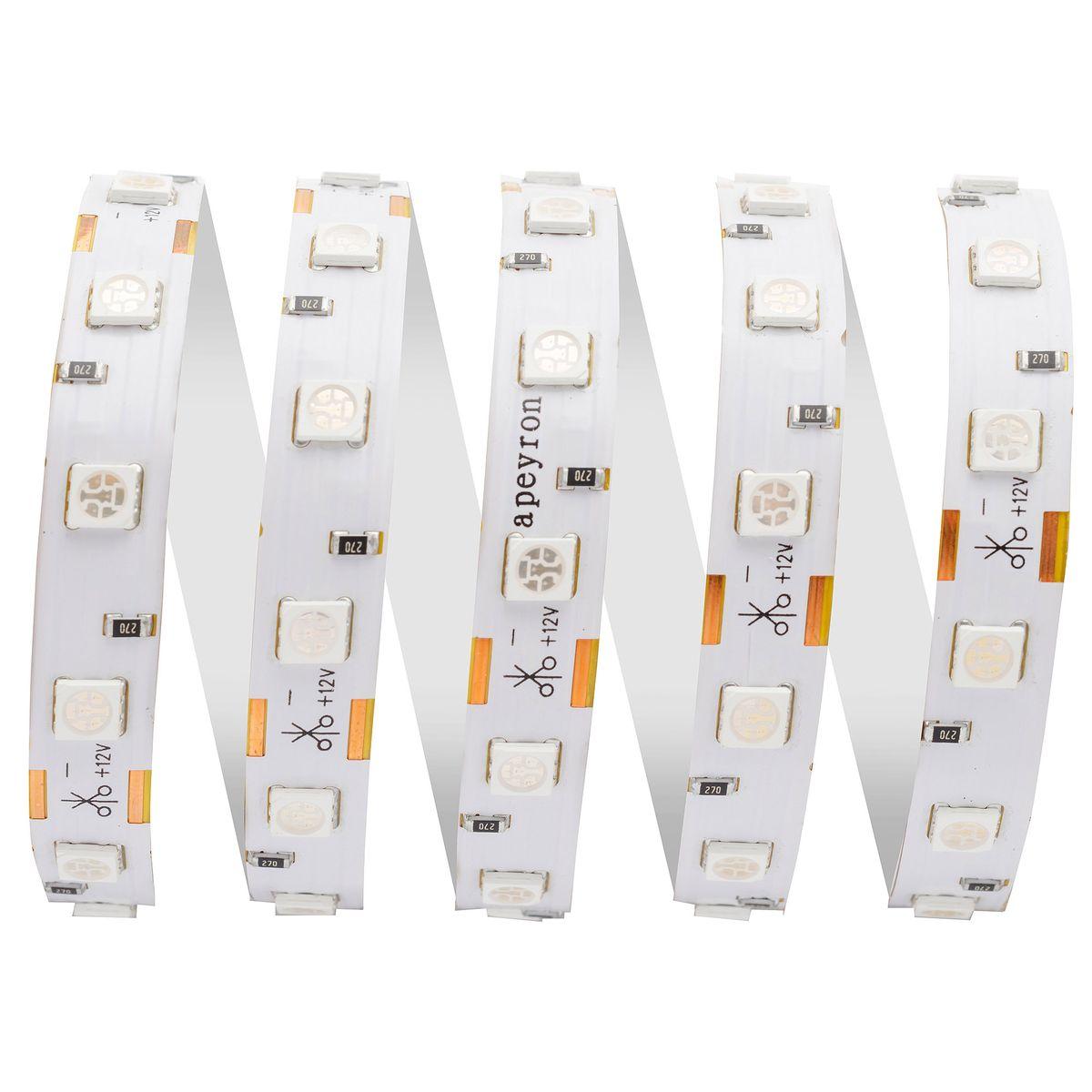 Светодиодная лента Apeyron 14,4W/m 60LED/m 5050SMD красный 5M 48BL