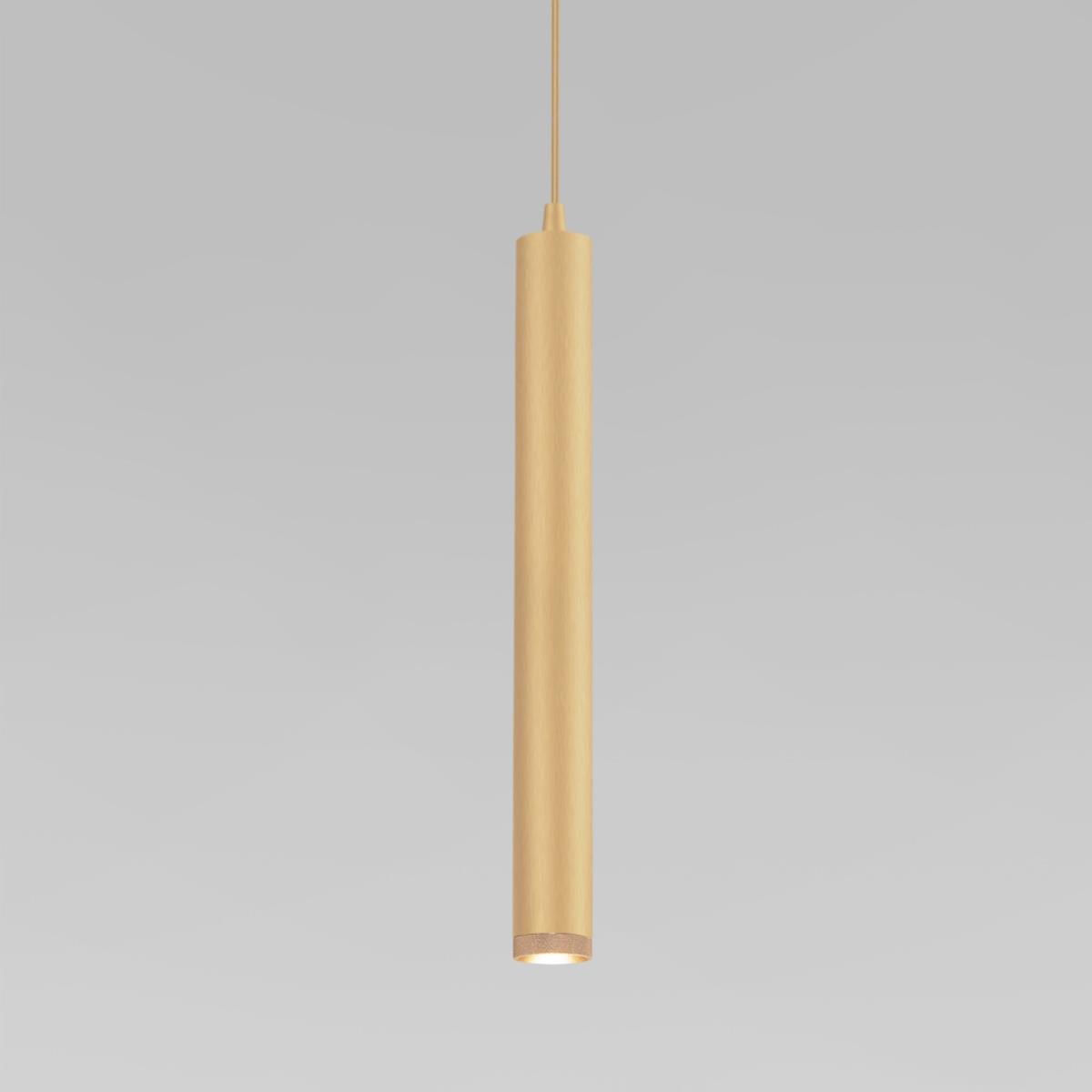 Подвесной светодиодный светильник Elektrostandard Lead 50245 LED золотой a062430