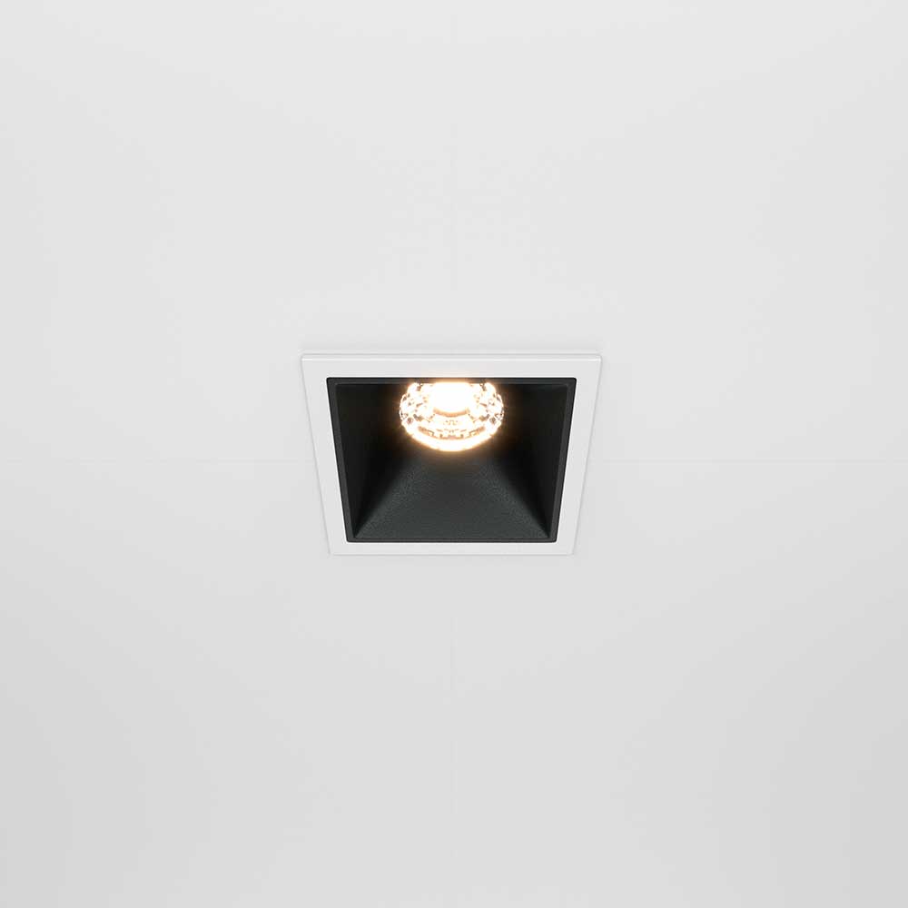 Встраиваемый светильник Maytoni Alfa LED DL043-01-10W3K-SQ-WB