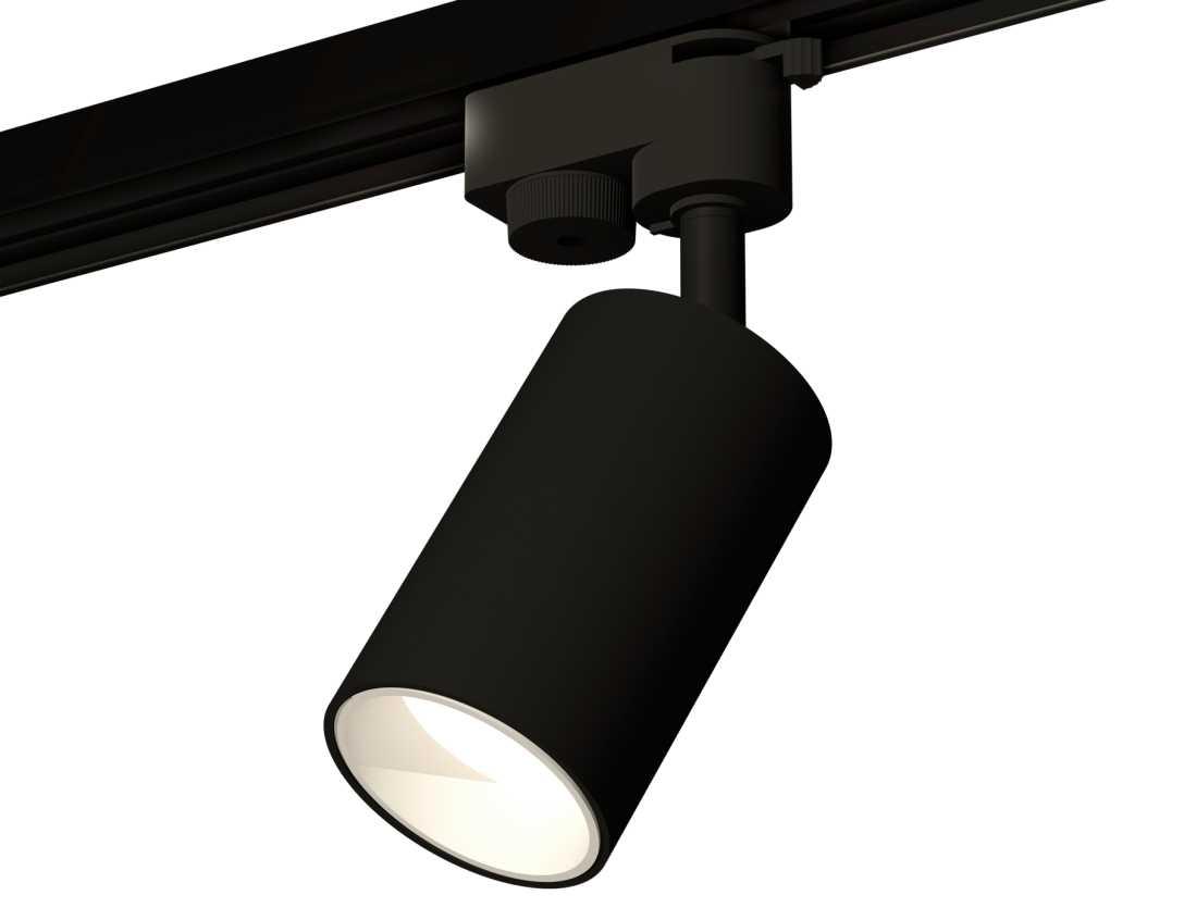 Комплект трекового светильника Ambrella light Track System XT6323020 SBK/SWH черный песок/белый песок (A2521, C6323, N6110)