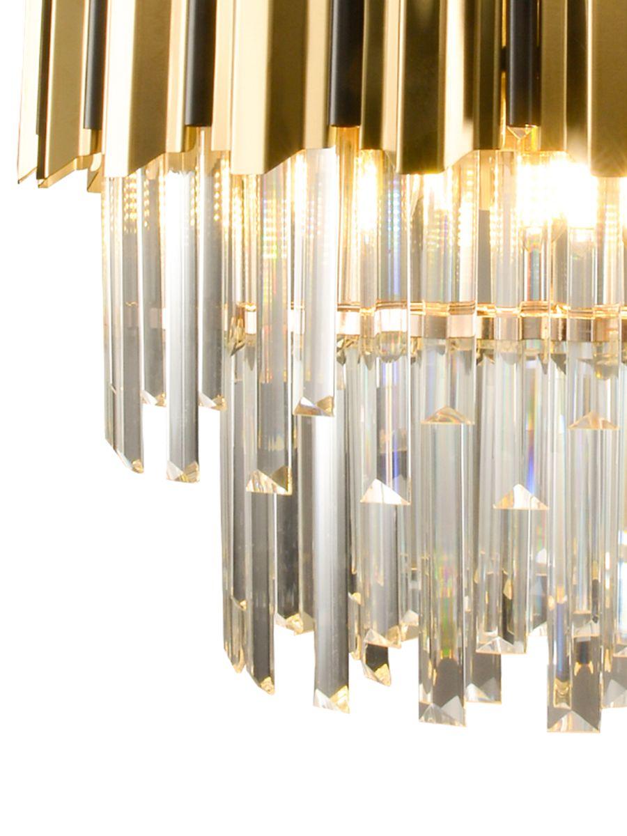 Подвесная люстра Natali Kovaltseva Delta II 81449/8C Gold