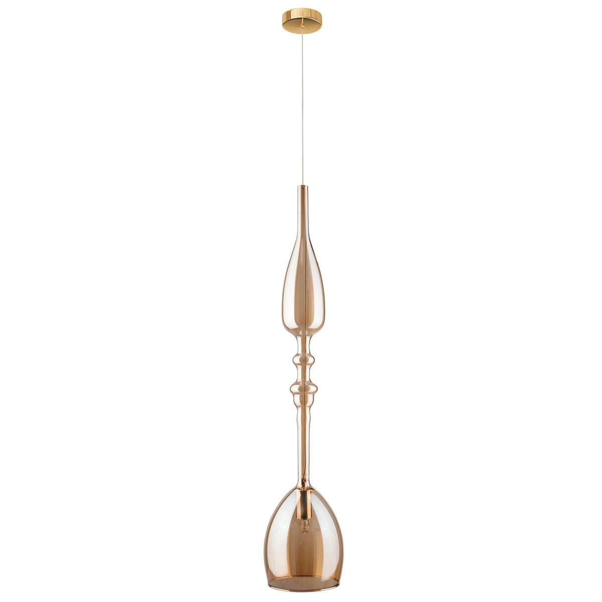 Подвесной светильник Crystal Lux Lux New SP1 C Amber