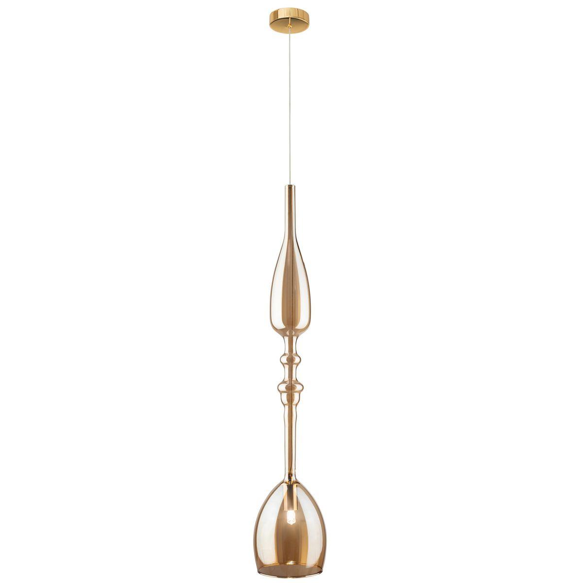 Подвесной светильник Crystal Lux Lux New SP1 C Amber