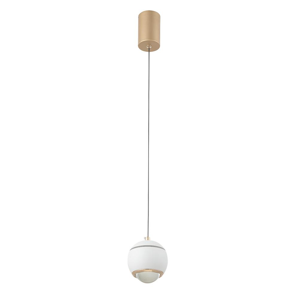Подвесной светодиодный светильник Crystal Lux Caro SP Led White