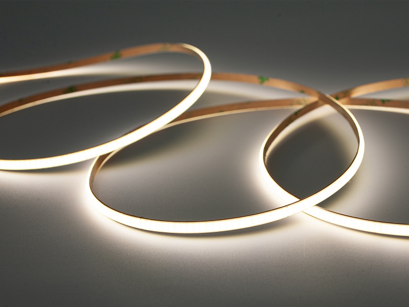 Светодиодная лента узкая LEDS POWER COB 480/м (8Вт/м) 24В нейтральная 4мм 008103