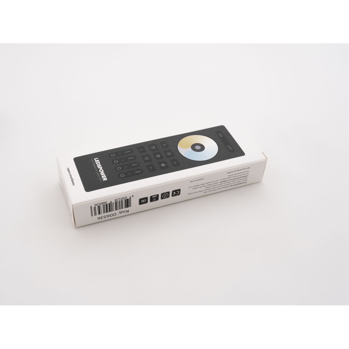 Пульт CCT на 4 зоны LEDS POWER RC02RFB черный 006536