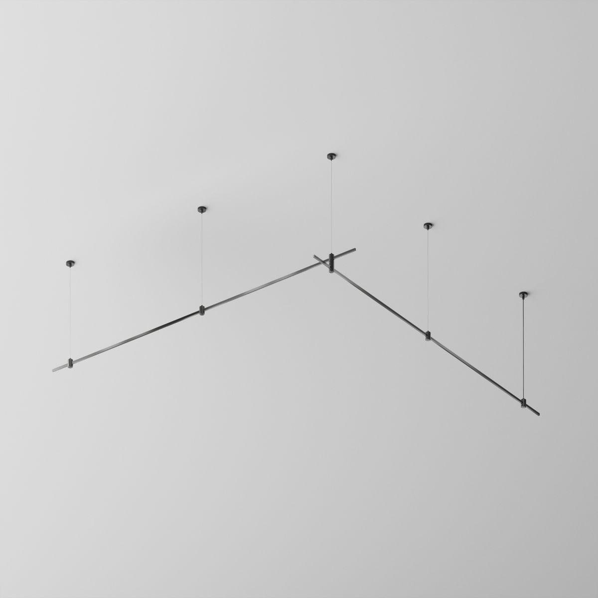 Основание на тросовых подвесах Hang для трековых светильников Maytoni Technical Flarity TFC-Flar-H06-B