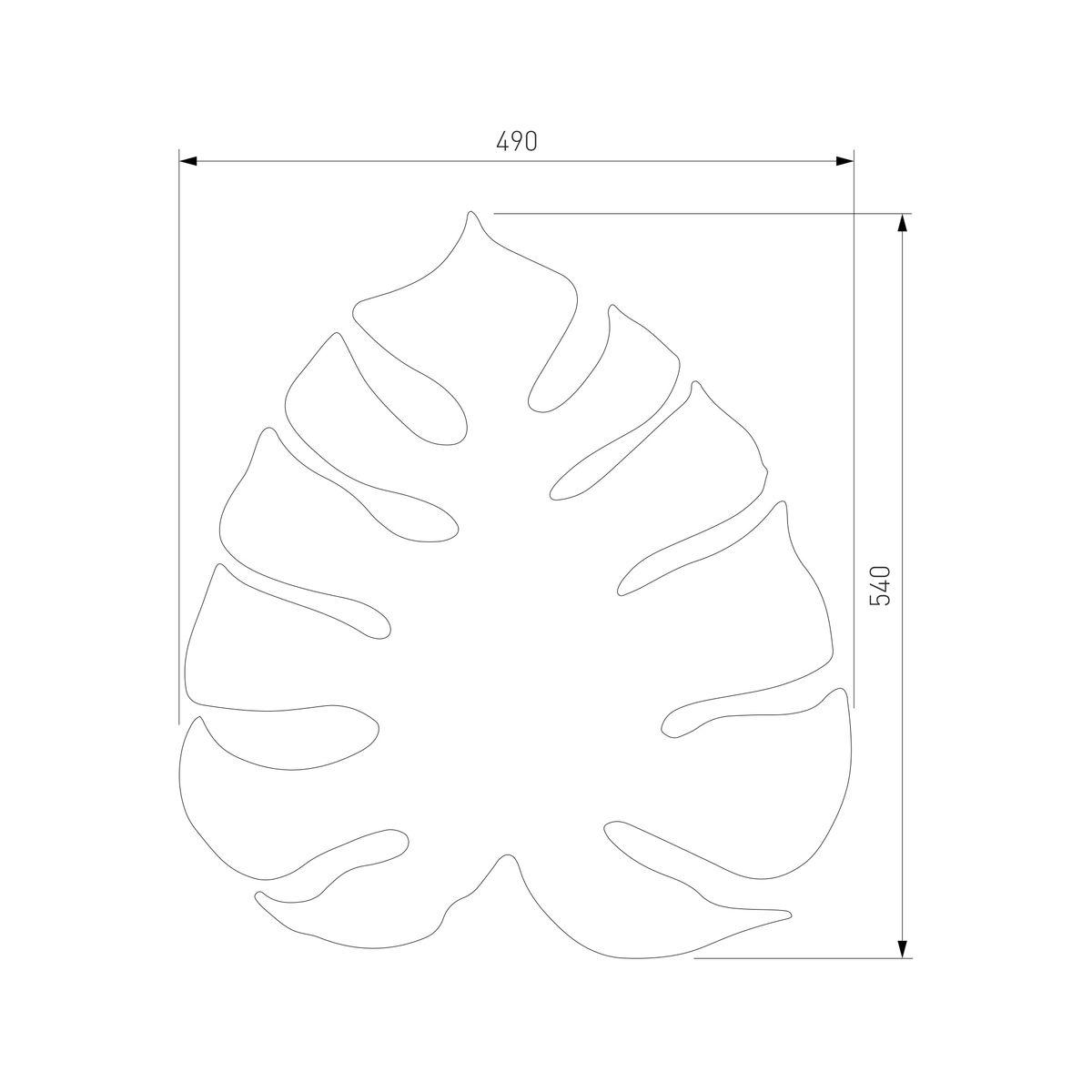 Настенный светильник TK Lighting 6436 Monstera
