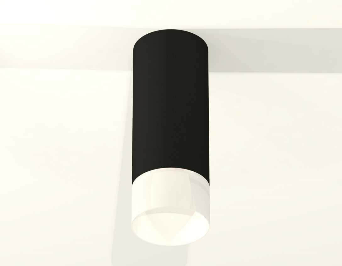 Комплект накладного светильника Ambrella light Techno Spot XS7443016 SBK/FR черный песок/белый матовый (C7443, N7170)