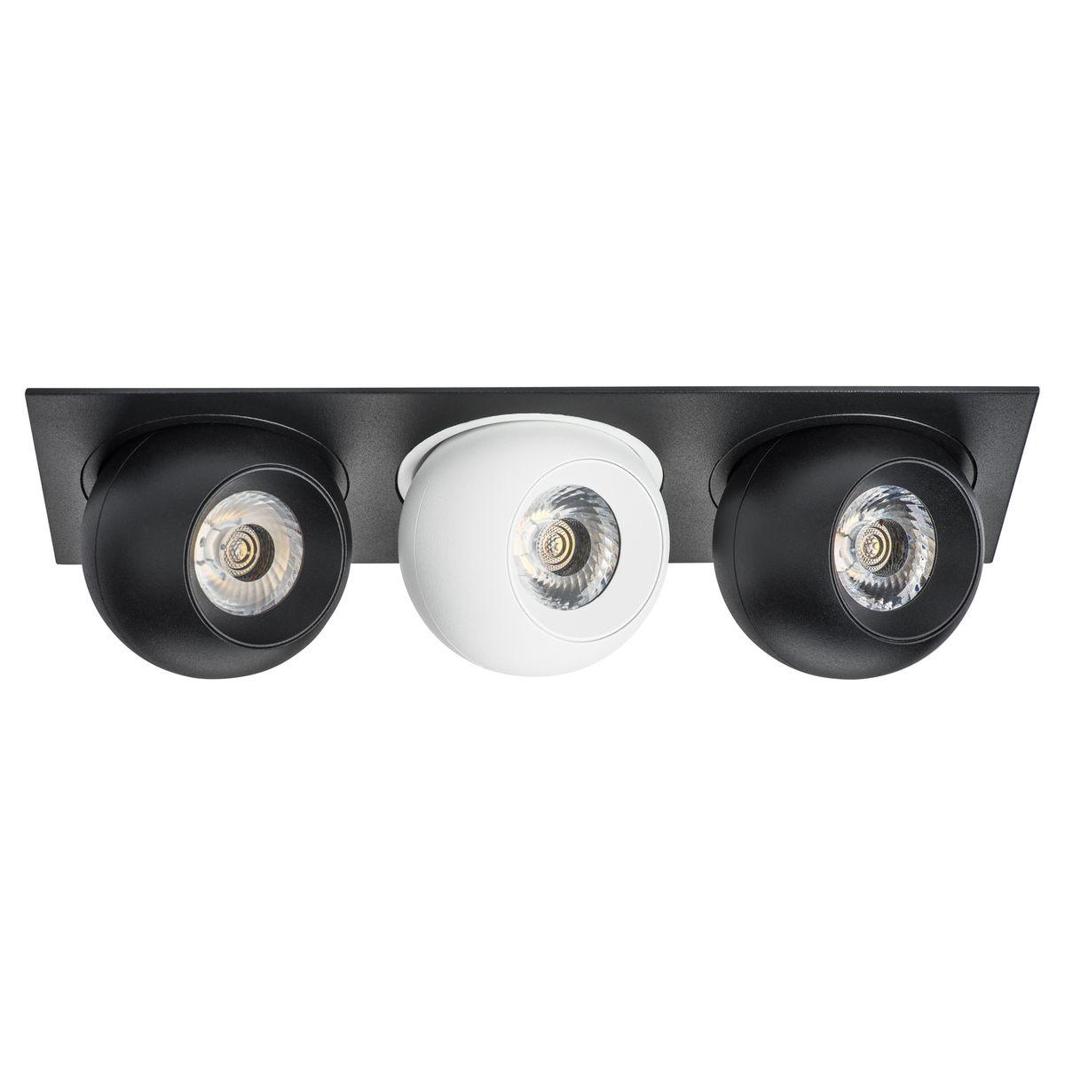 Комплект из светильника и рамки Lightstar Intero Ball (217537+217072+217062+217072) i537726272