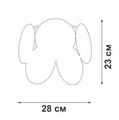 Бра Vitaluce V5828-8/1A