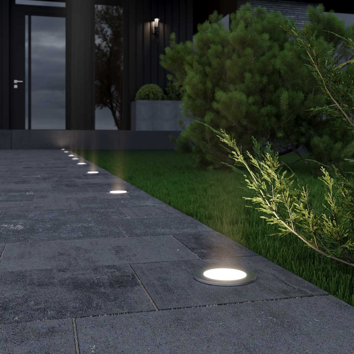 Встраиваемый светодиодный светильник Elektrostandard MRL LED 1108 алюминий a050016