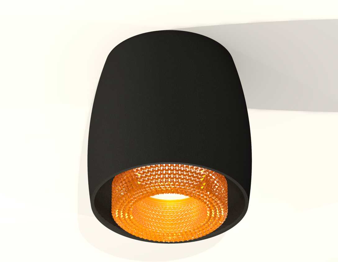 Комплект накладного светильника Ambrella light Techno Spot XS1142024 SBK/CF черный песок/кофе (C1142, N7195)