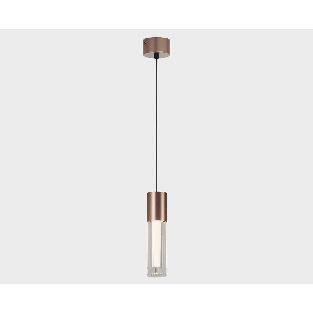 Подвесной светодиодный светильник Italline IT014-0204 rose gold