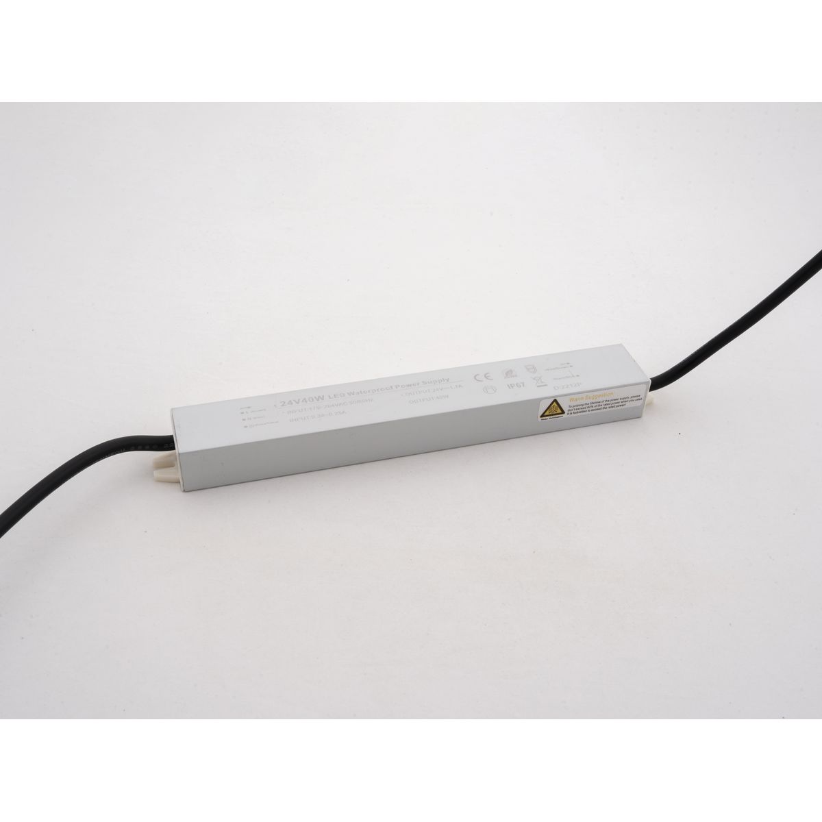 Блок питания LEDS POWER 40Вт 24В IP67 алюминий 005638