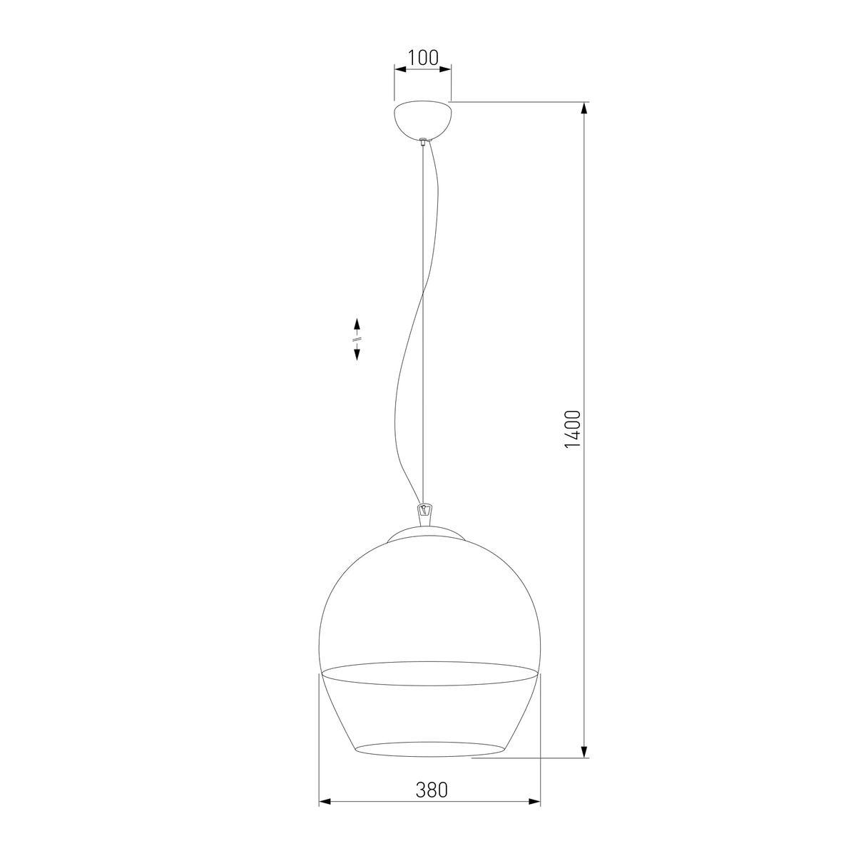 Подвесной светильник TK Lighting 3342 Boulette