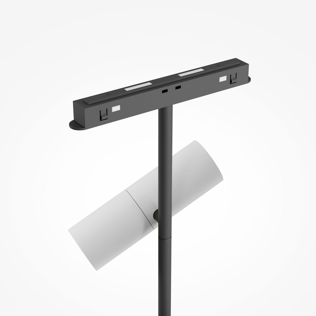 Трековый светодиодный светильник Maytoni Technical Magnetic Exility Elti Duo TR005-2-2X12W3K-BW
