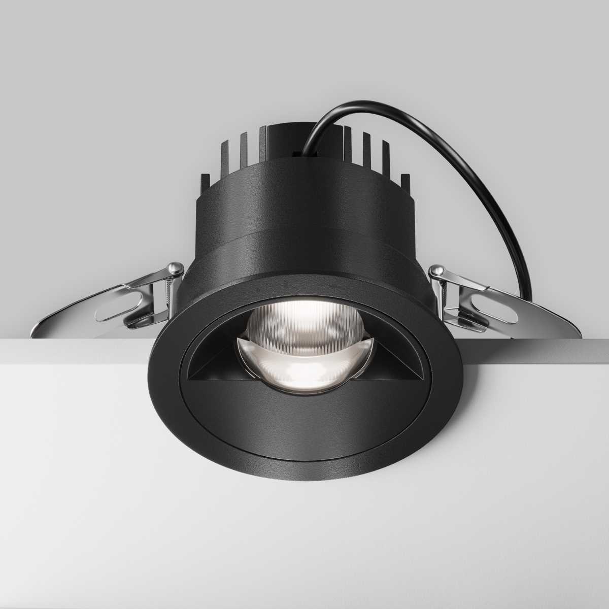 Встраиваемый светильник Maytoni Technical DL100-12W2.7-3-4K-RD-B
