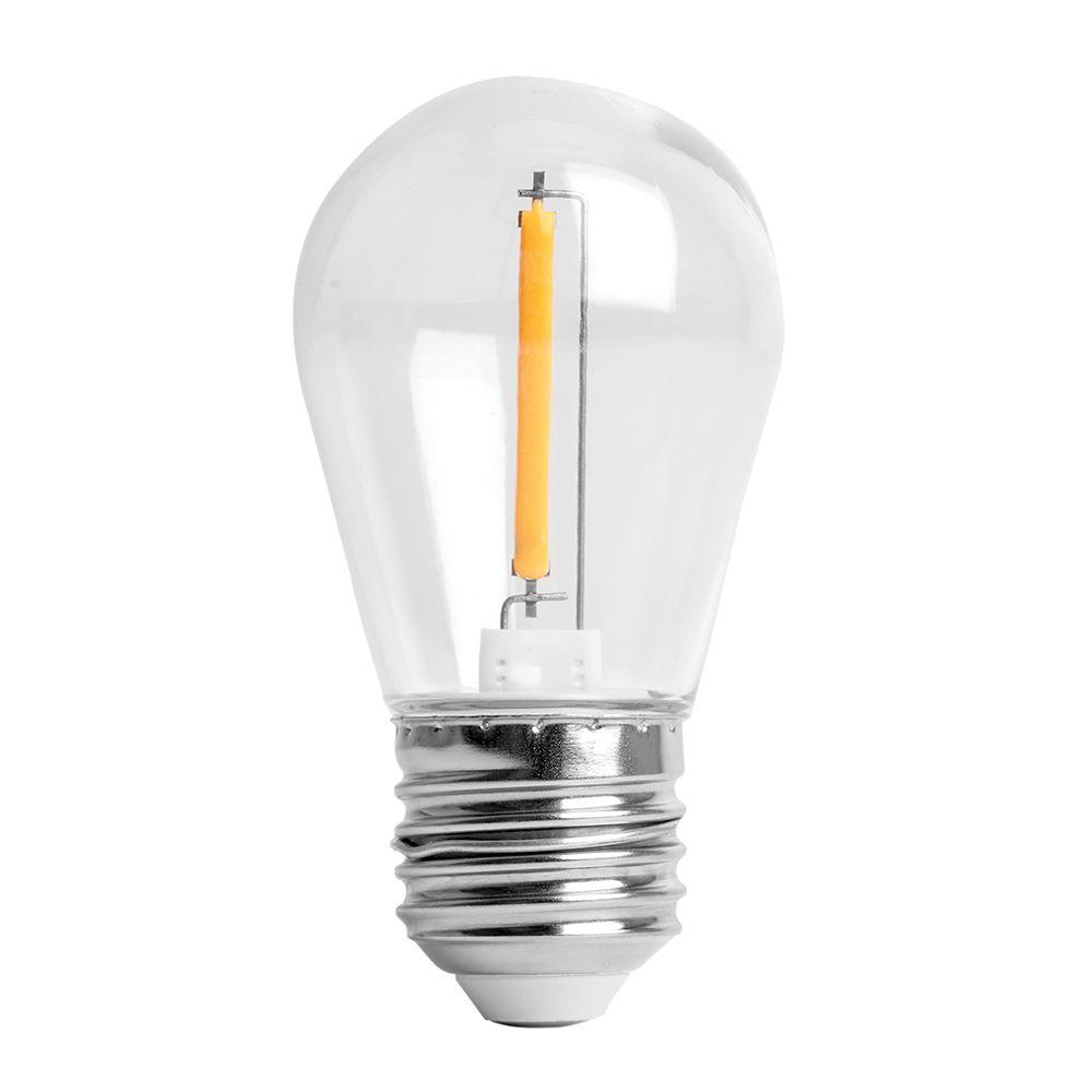 Лампа светодиодная Feron E27 0,5W 2700K прозрачная LB-384 51036