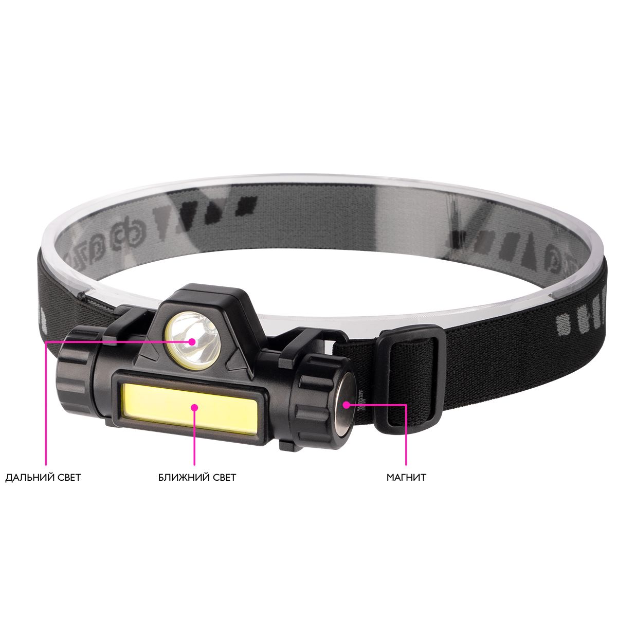 Налобный светодиодный фонарь ФАZA аккумуляторный 220 лм 82х42 AccuFH5-L3W/L3W