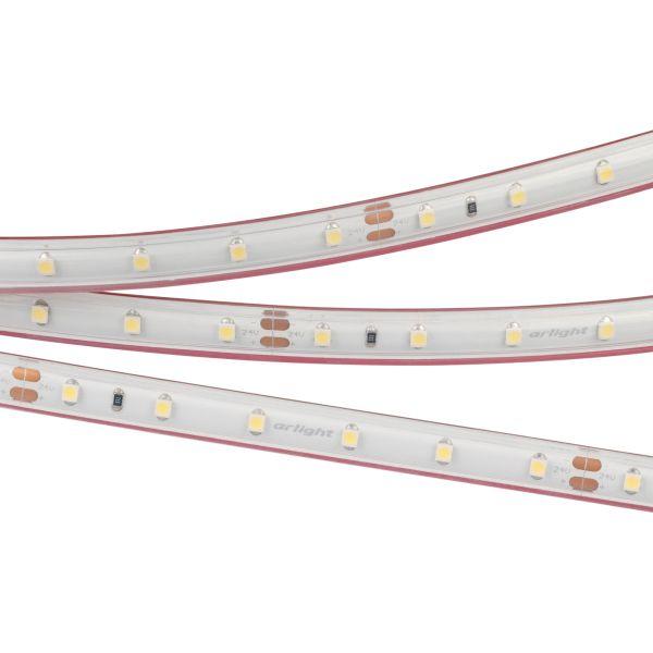 Светодиодная влагозащищенная лента Arlight 4,8W/m 60LED/m 2835SMD теплый белый 50M 024565(2)