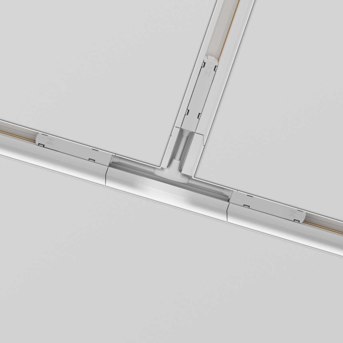 Коннектор T-образный встраиваемый Maytoni Technical Gravity TRA010CT-42W