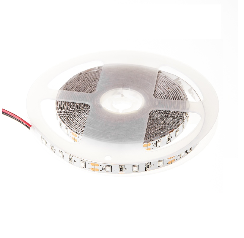 Лента светодиодная герметичная ELF GERMES, 300SMD (2835), 12В, IP65, 5м, зеленая ELF-300SMD2835-GERMES-G