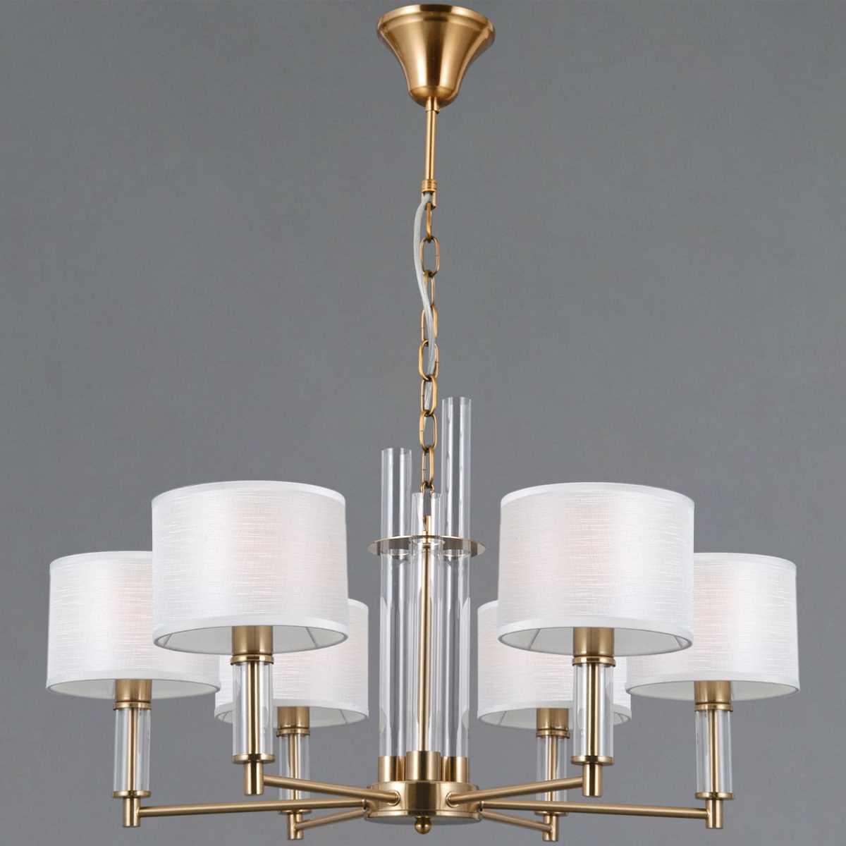 Светильник потолочный Illumico IL0755-6PSQ-25 BRASS GENOA