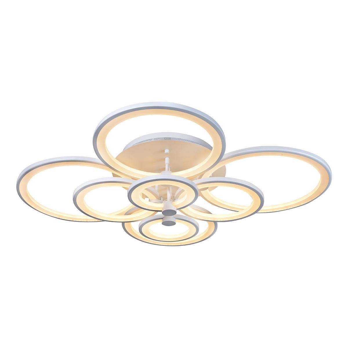 Потолочная светодиодная люстра iLedex Ring A001/8 WH