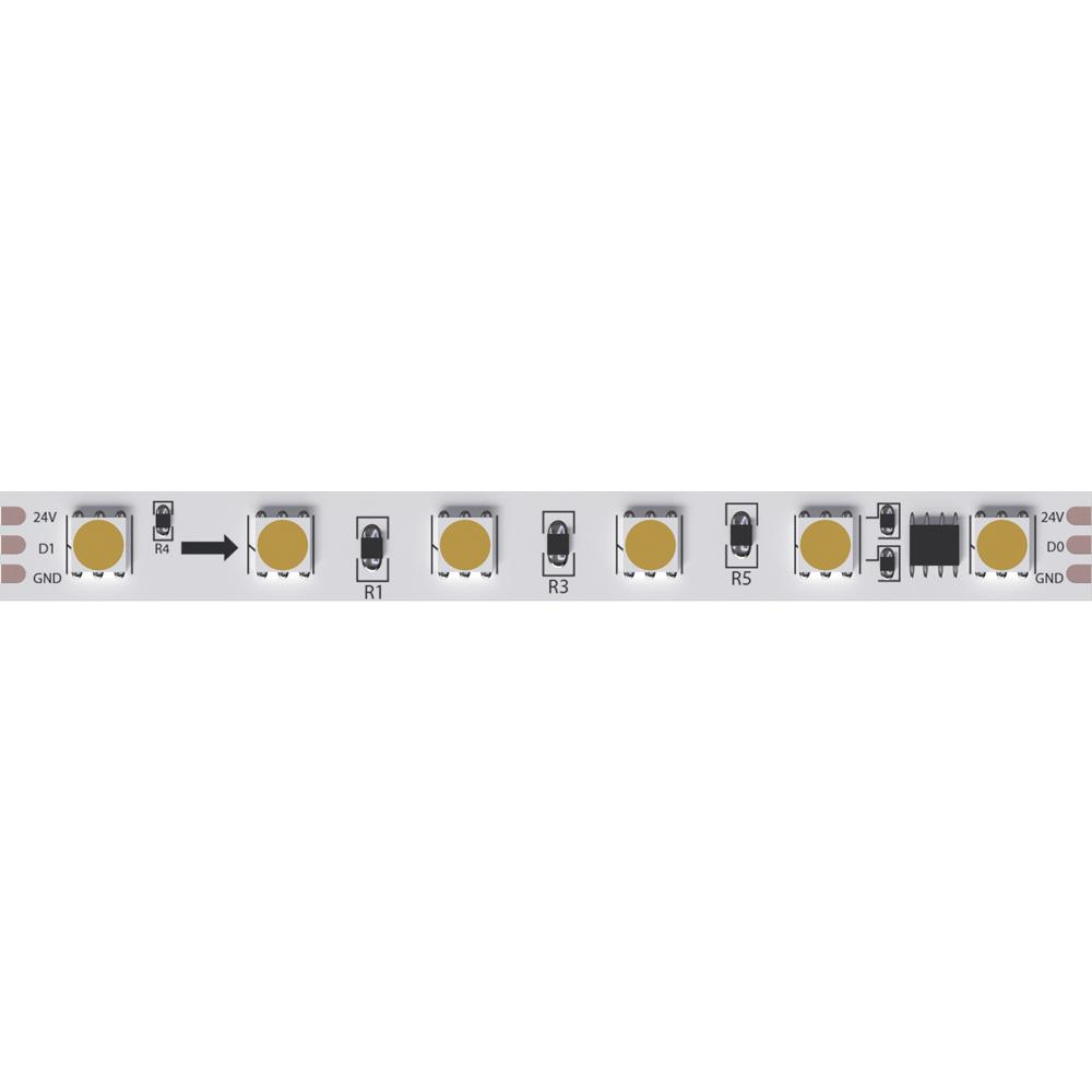 Светодиодная лента 24V 14,4W/m 3100К 5м Arte Lamp SPI A2406010-03-3K