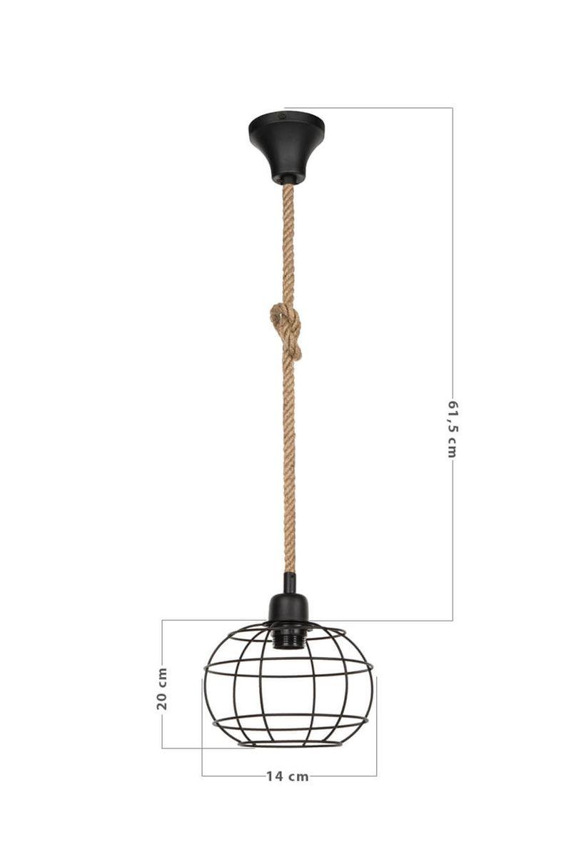 Подвесной светильник Toplight Adella TL1600H-01BK