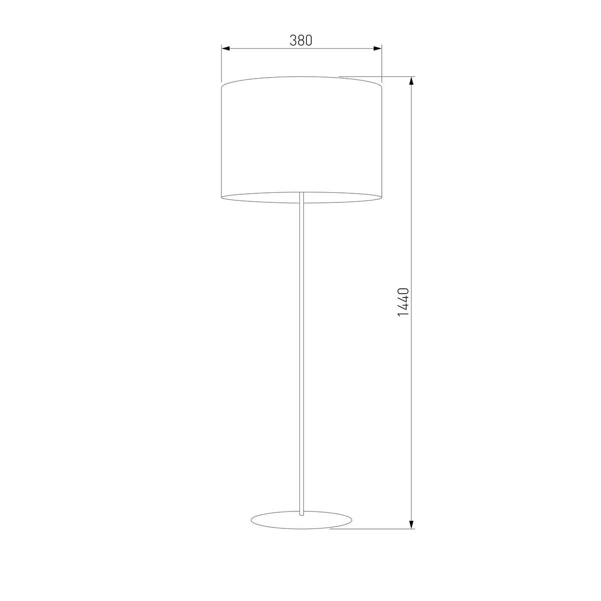 Торшер TK Lighting 5279 Tercino Blue