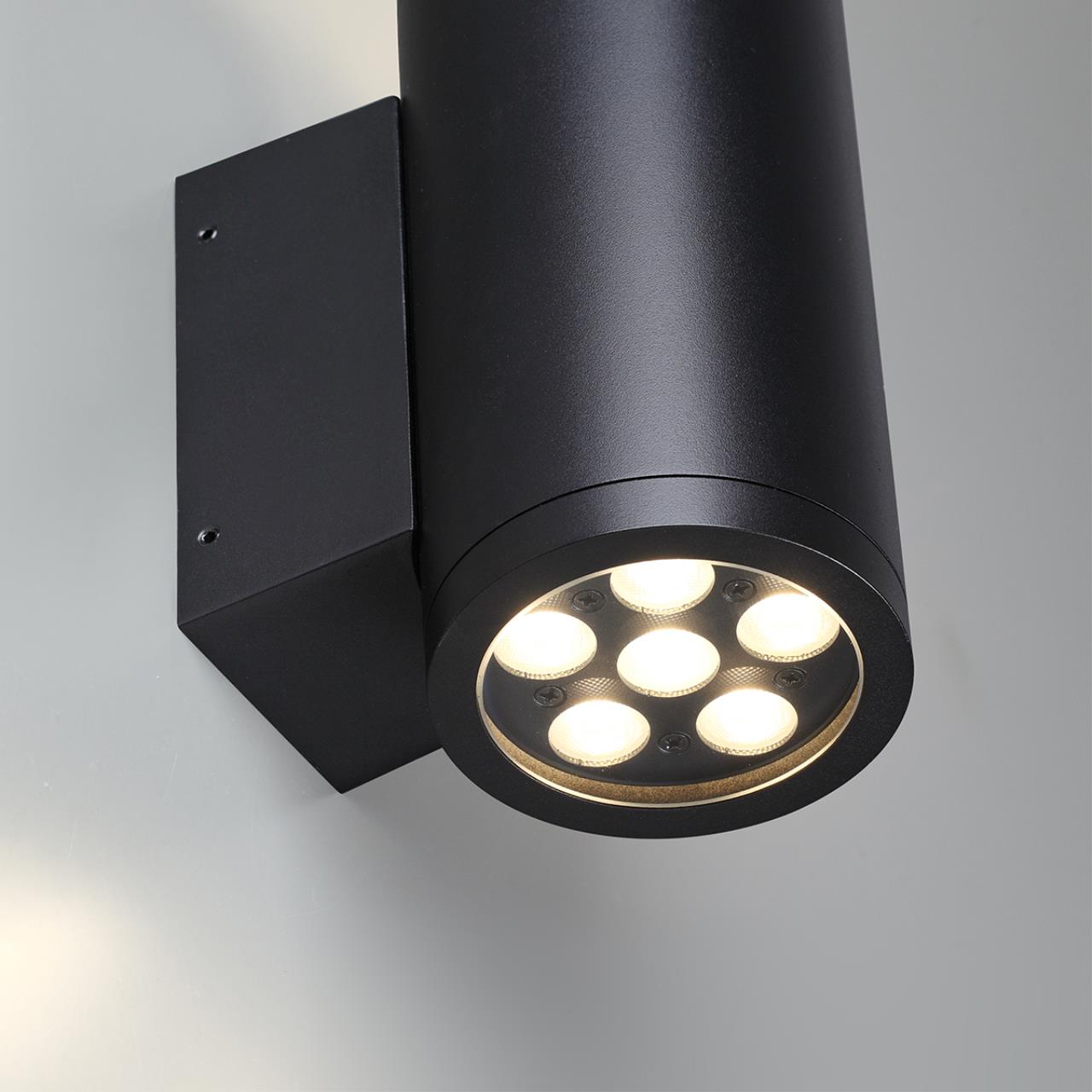 Уличный настенный светодиодный светильник Odeon Light Nature Long 7142/24WL