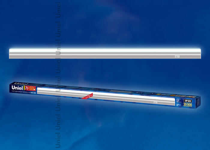 Мебельный светодиодный светильник Uniel ULI-L02-7W-5100K-SL UL-00001343