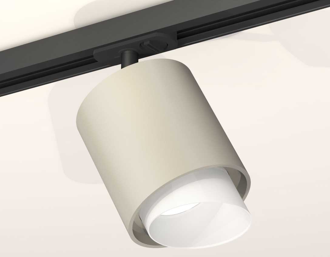 Комплект трекового светильника Ambrella light Track System XT7724001 SGR/FR/SBK серый песок/белый матовый/черный песок (A2537, C7724, N7175)