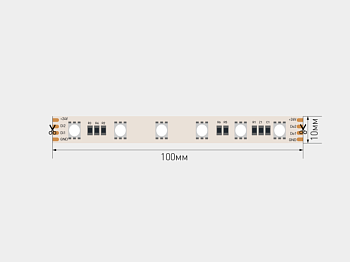 Светодиодная лента SWG PRO SWG5PT60-24-14.4-WS2811RGB 032669