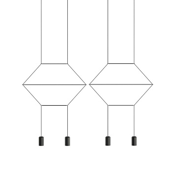Подвесной светильник Loft-Concept Wireflow Suspension Lamp 40.2172-0