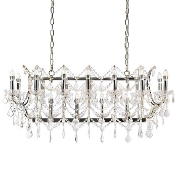 Люстра Loft-Concept RH Rococo Iron  Crystal Chandelier 40.350-0