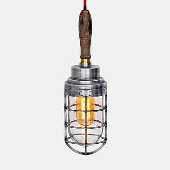 Подвесной светильник Loft-Concept Steampunk Cage Glass Edison 40.072-0