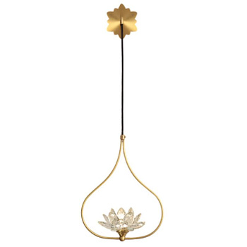 Бра Loft-Concept Хрустальный Цветок Лотоса Clear Glass Lotus Lamp 44.951-0