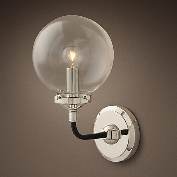 Бра Loft-Concept Bistro Globe Clear Glass 44.157-0