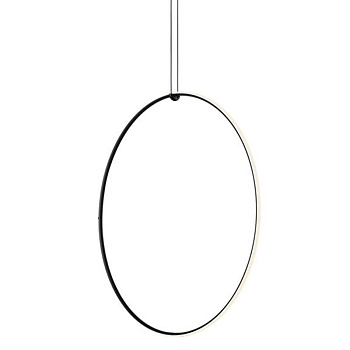 Люстра Loft-Concept Black LED Circle Lamp 40.5556-0