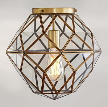 Потолочный светильник Loft-Concept GLASS  METAL Cage Pendant 48.136-0
