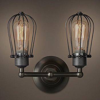 Бра Loft-Concept Marconi Cage Restoration Hardware 44.091-0
