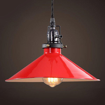 Подвесной светильник Loft-Concept Loft Metal Cone Factory filament 40.620-0
